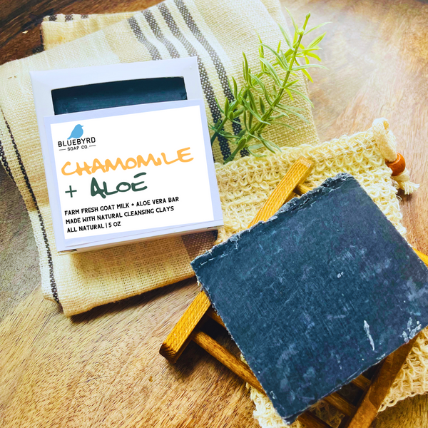 CHAMOMILE + ALOE | Charcoal Goat Milk Bar