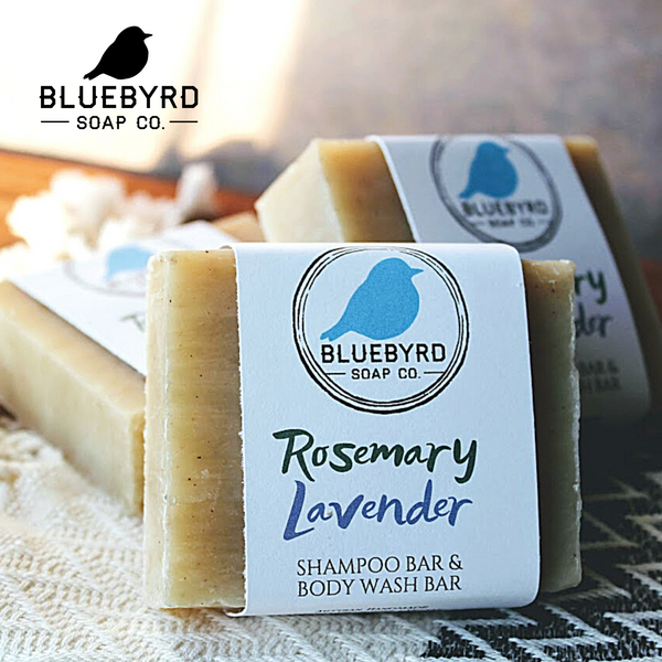 ROSEMARY LAVENDER - ALL NATURAL SOAP & SHAMPOO BAR