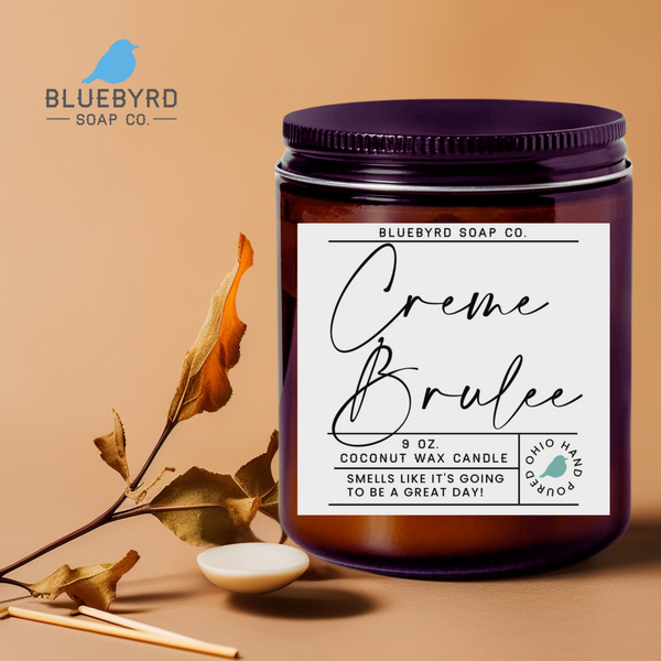 creme brulee coconut wax all natural candle