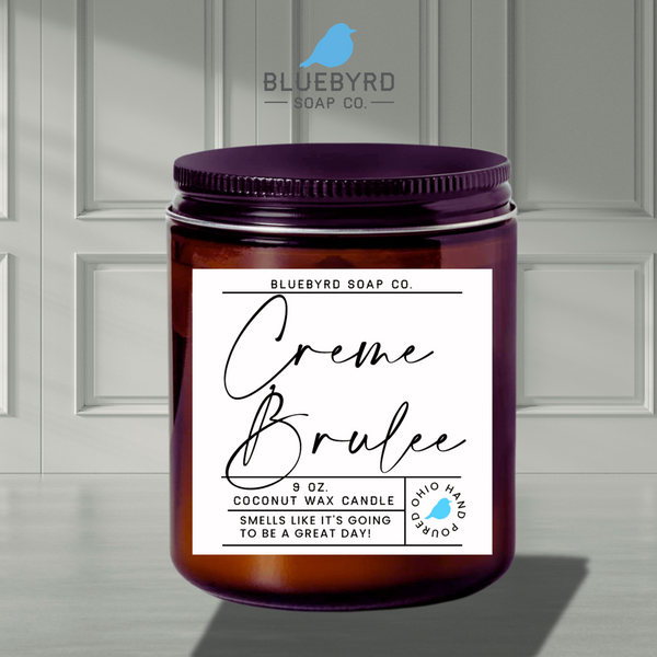 creme brulee coconut wax all natural candle