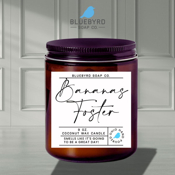 BANANAS FOSTER SCENTED CANDLE JAR