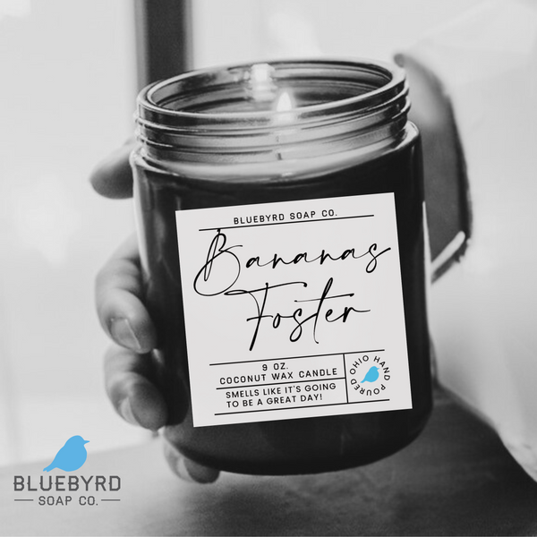 BANANAS FOSTER SCENTED CANDLE JAR