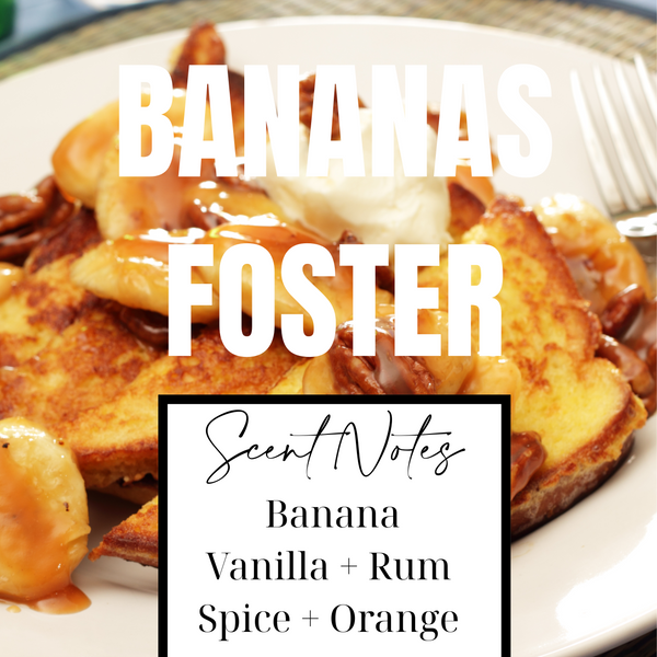 BANANAS FOSTER SCENTED CANDLE JAR