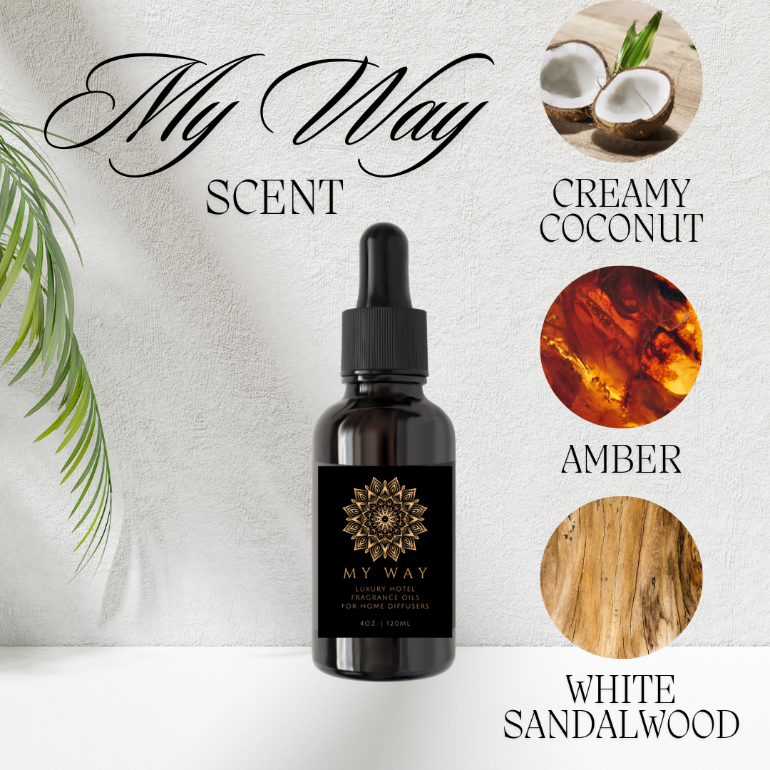 MY WAY | Luxury Home Diffuser Oil Blend