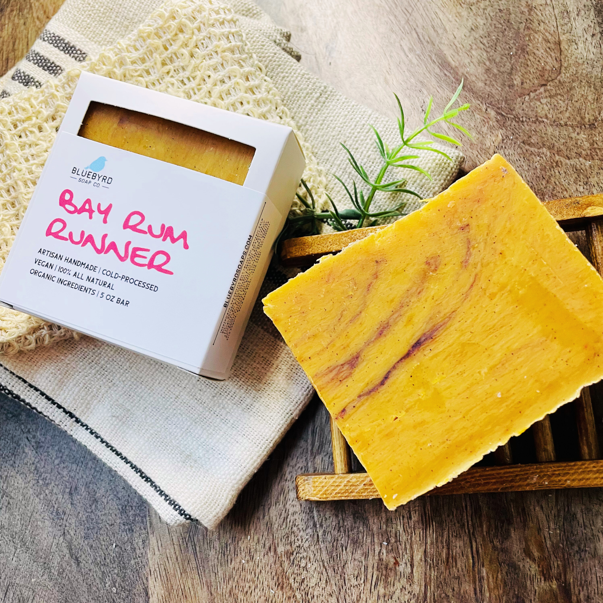 BAY RUM SPICE SOAP BAR FOR MEN | Handmade Cold Process Natural Bar