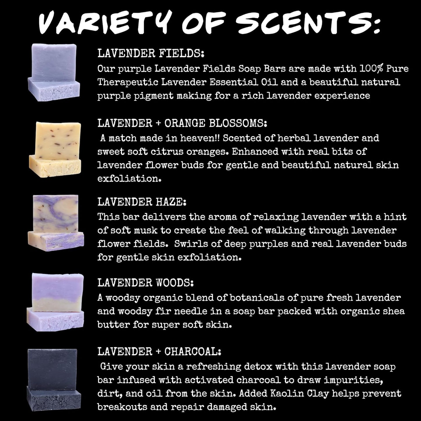 LAVENDER SOAP VARIETY PACK