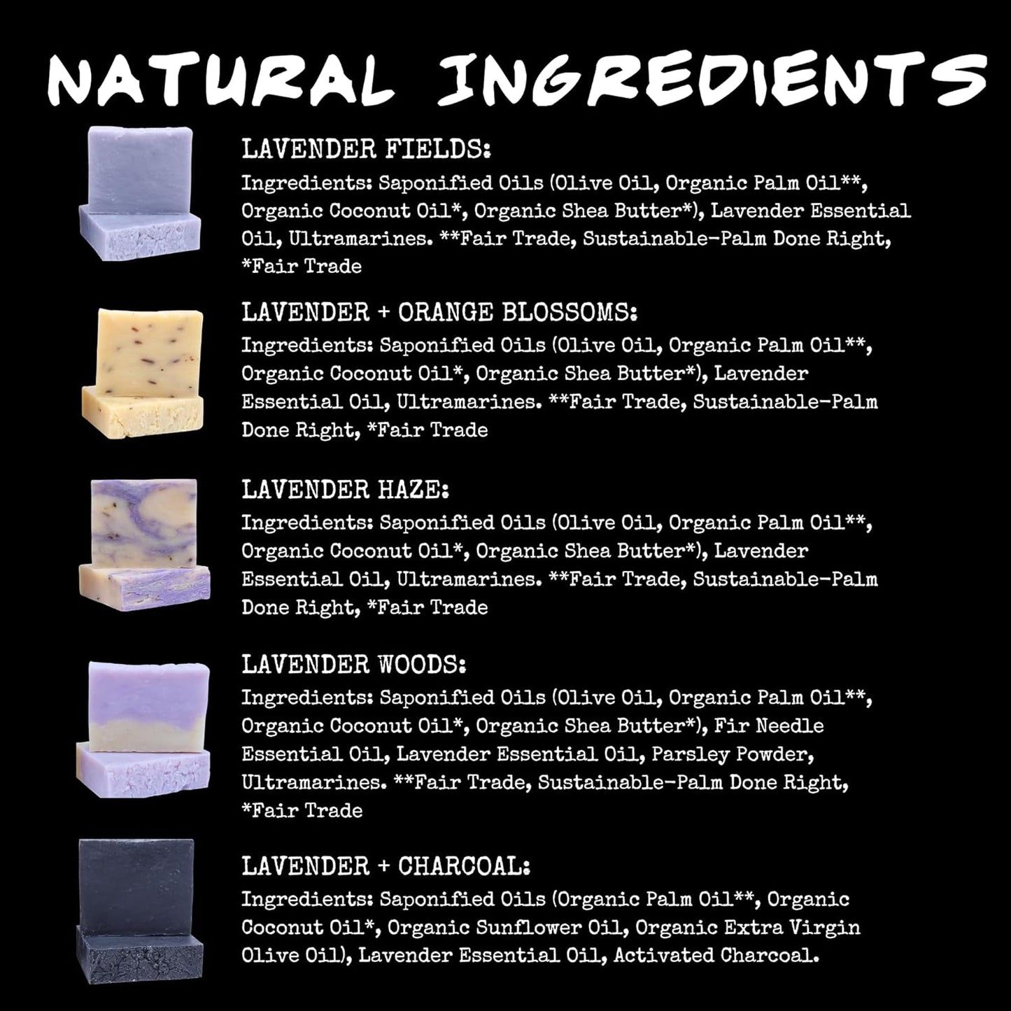 LAVENDER SOAP VARIETY PACK