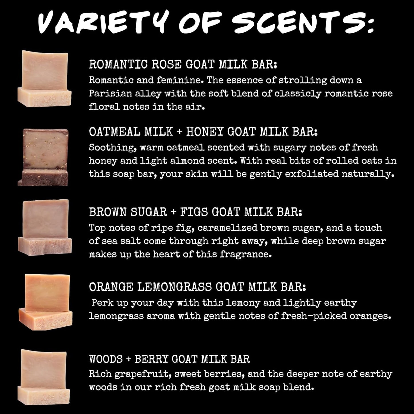 GOAT MILK VARIETY PACK