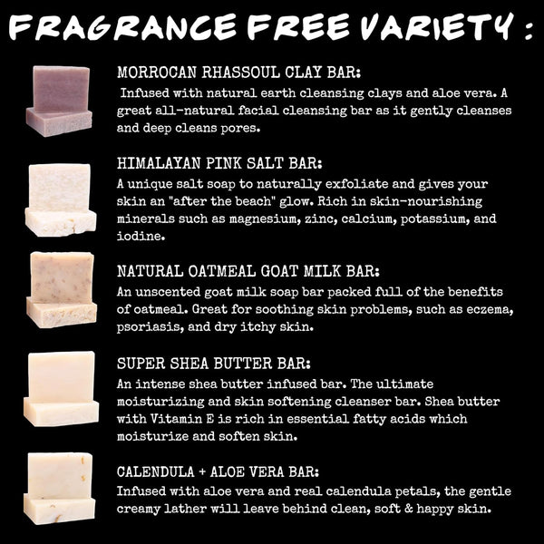 FRAGRANCE FREE NATURAL VARIETY PACK