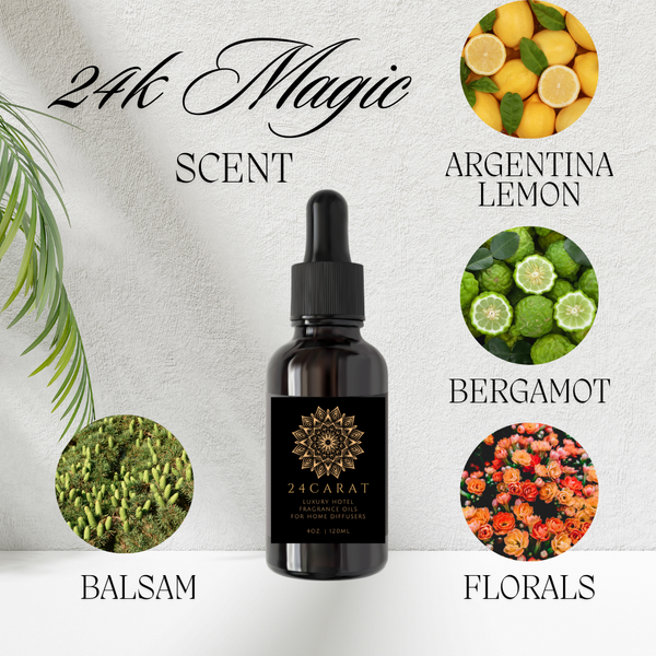 24KARAT MAGIC | Luxury Home Diffuser Oil Blend