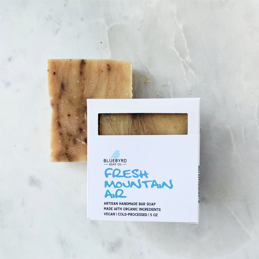 FRESH MOUNTAIN AIR SOAP BAR, Mens Organic Bar Soaps