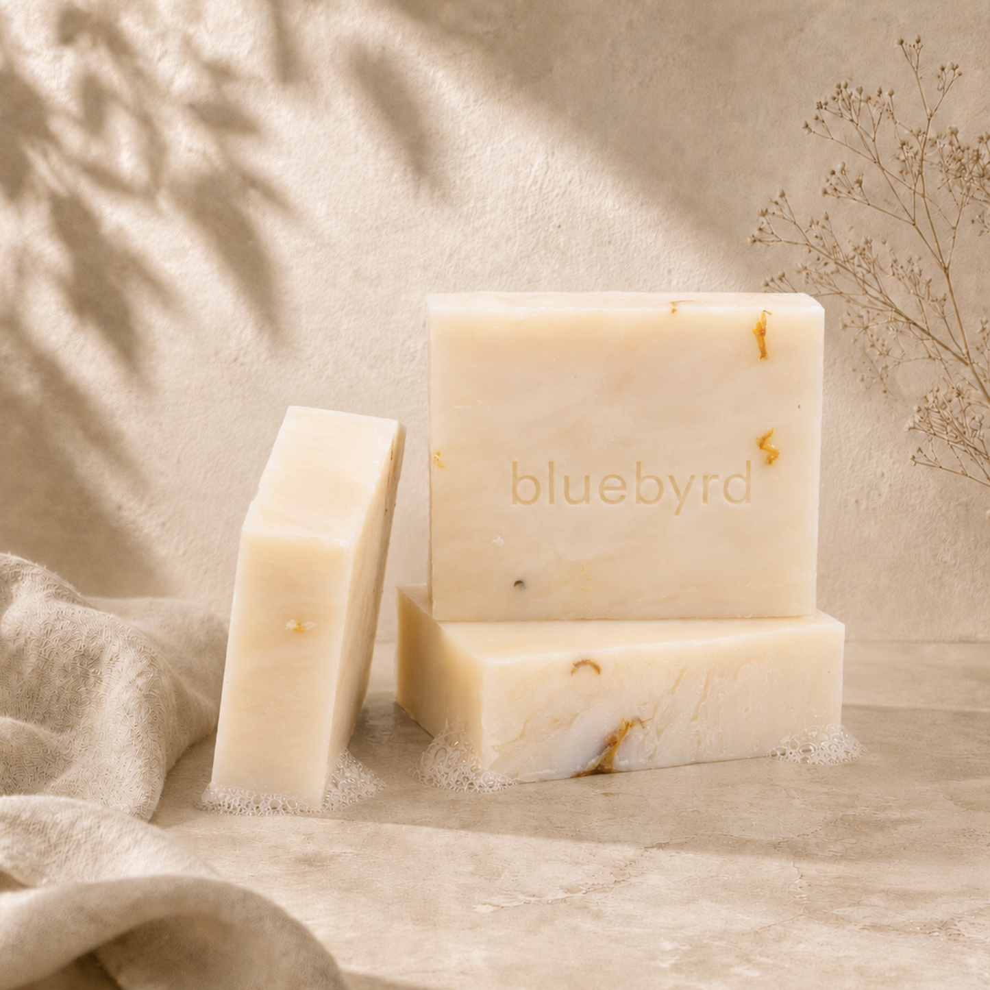 ALOE VERA + CALENDULA| Unscented Natural Bar Soap