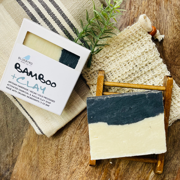 BAMBOO AND CLAY SOAP BAR