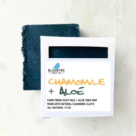 CHAMOMILE + ALOE | Charcoal Goat Milk Bar