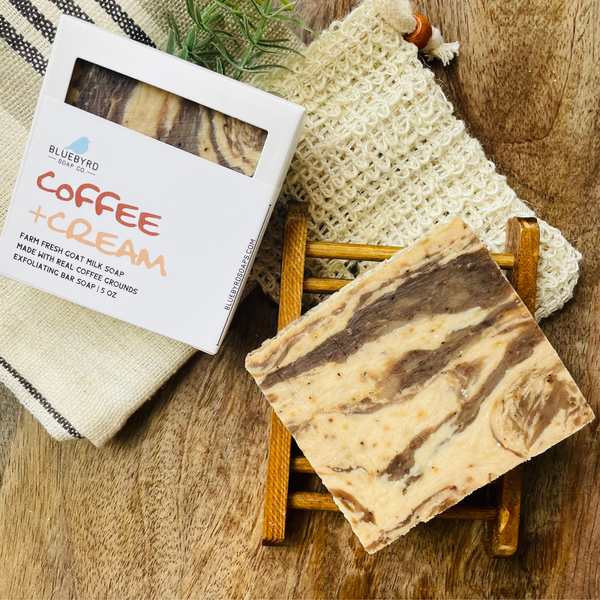 COFFEE + CREAM | Goat Milk Soap Bar