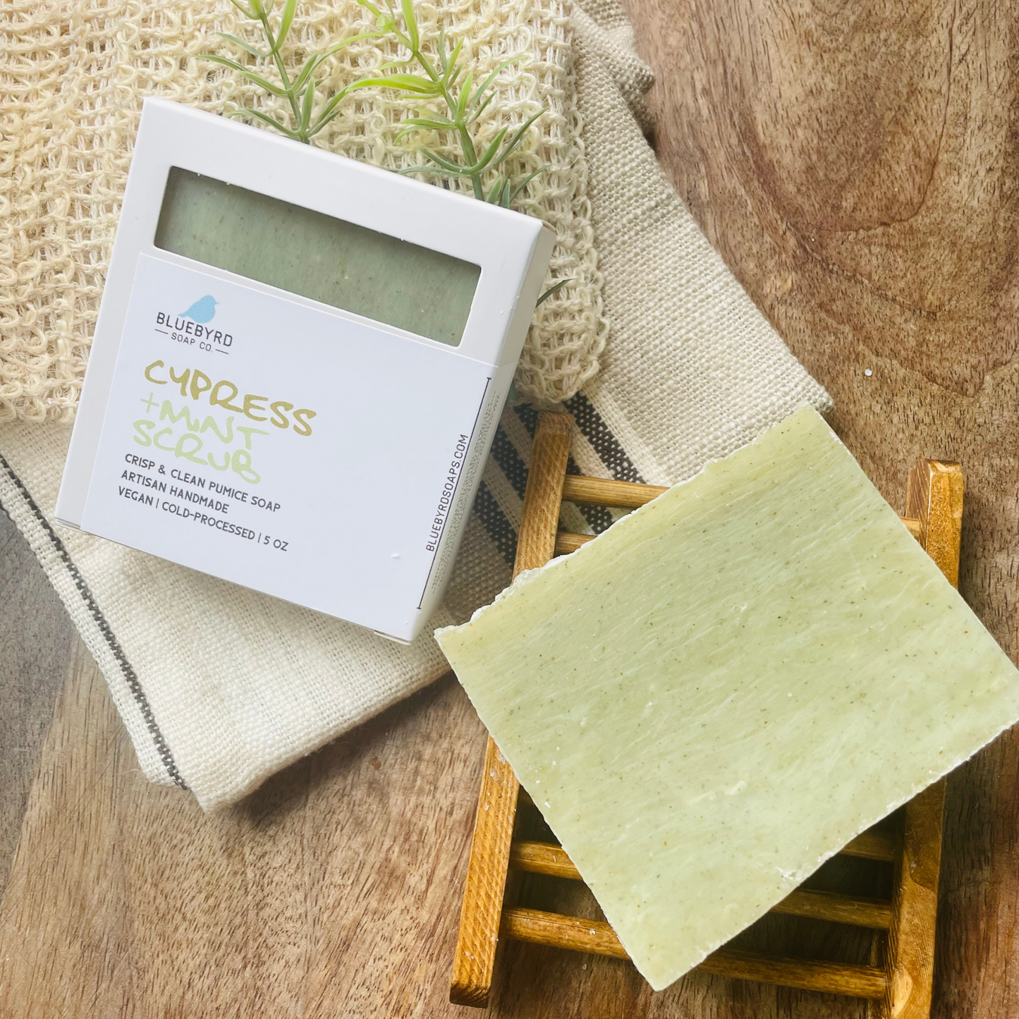 CYPRESS + MINT | REFRESHING SCRUB BAR