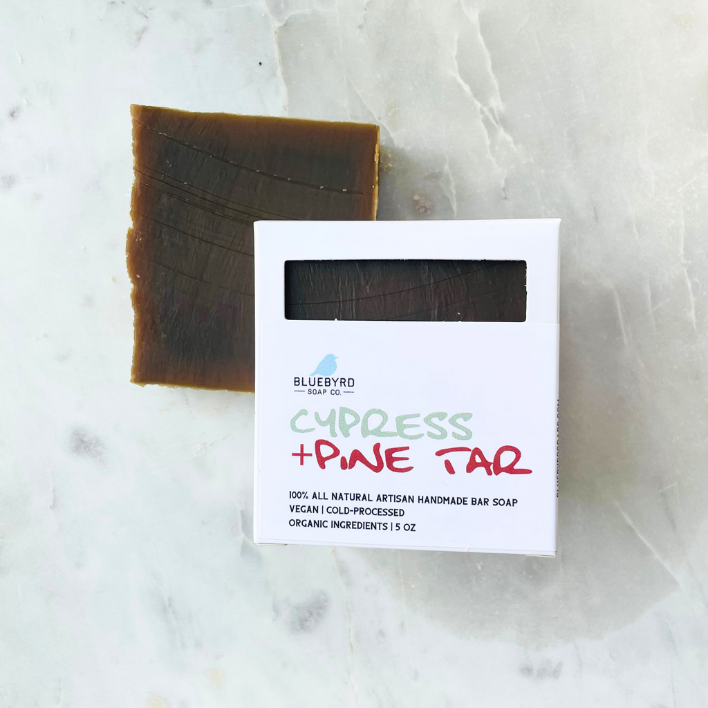 Pine Tar Soap, All Natural, Handmade, Cold Process Soap, Itchy