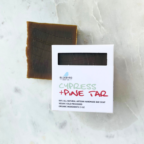 CYPRESS BALSAM PINE TAR SOAP | Natural Itch Relief Bar