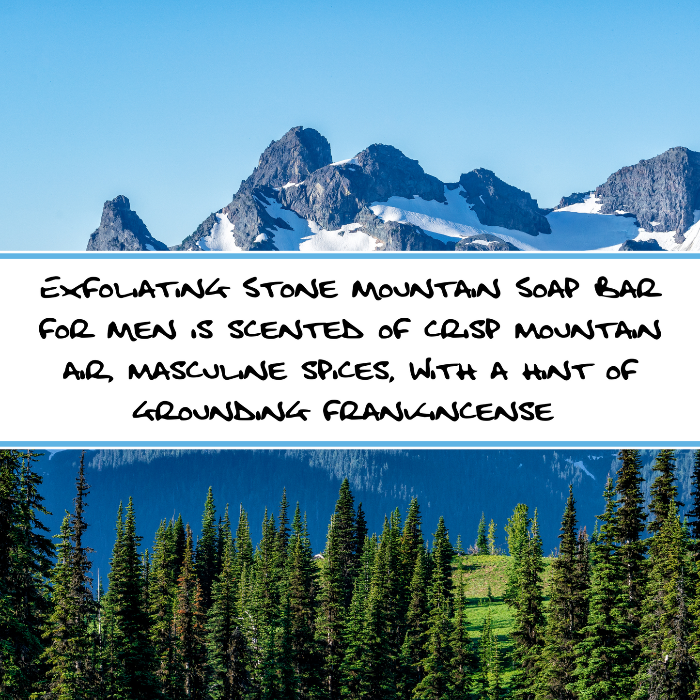 FRESH MOUNTAIN AIR | Men's Organic Bar Soap
