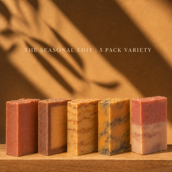 The Seasonal Edit Soap Box | Fall Edition 5 Full-Size Bars