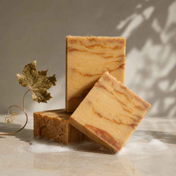 Golden Pumpkin Crumble | Seasonal Cold-Process Soap
