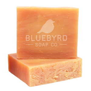 ORANGE LEMONGRASS GOAT MILK SOAP BAR