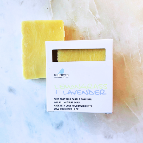 LAVENDER LEMONGRASS | Castile Bar Soap