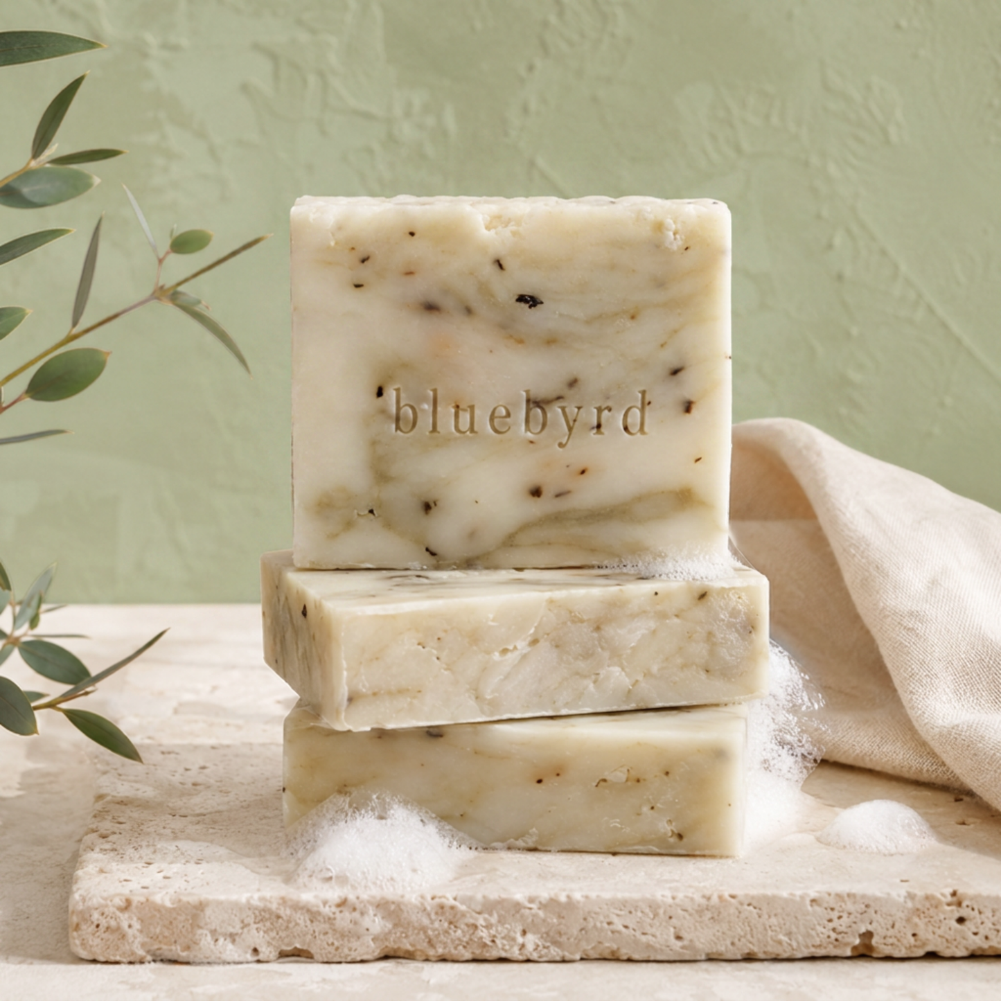 PEPPERMINT TEA TREE | ORGANIC BAR SOAP