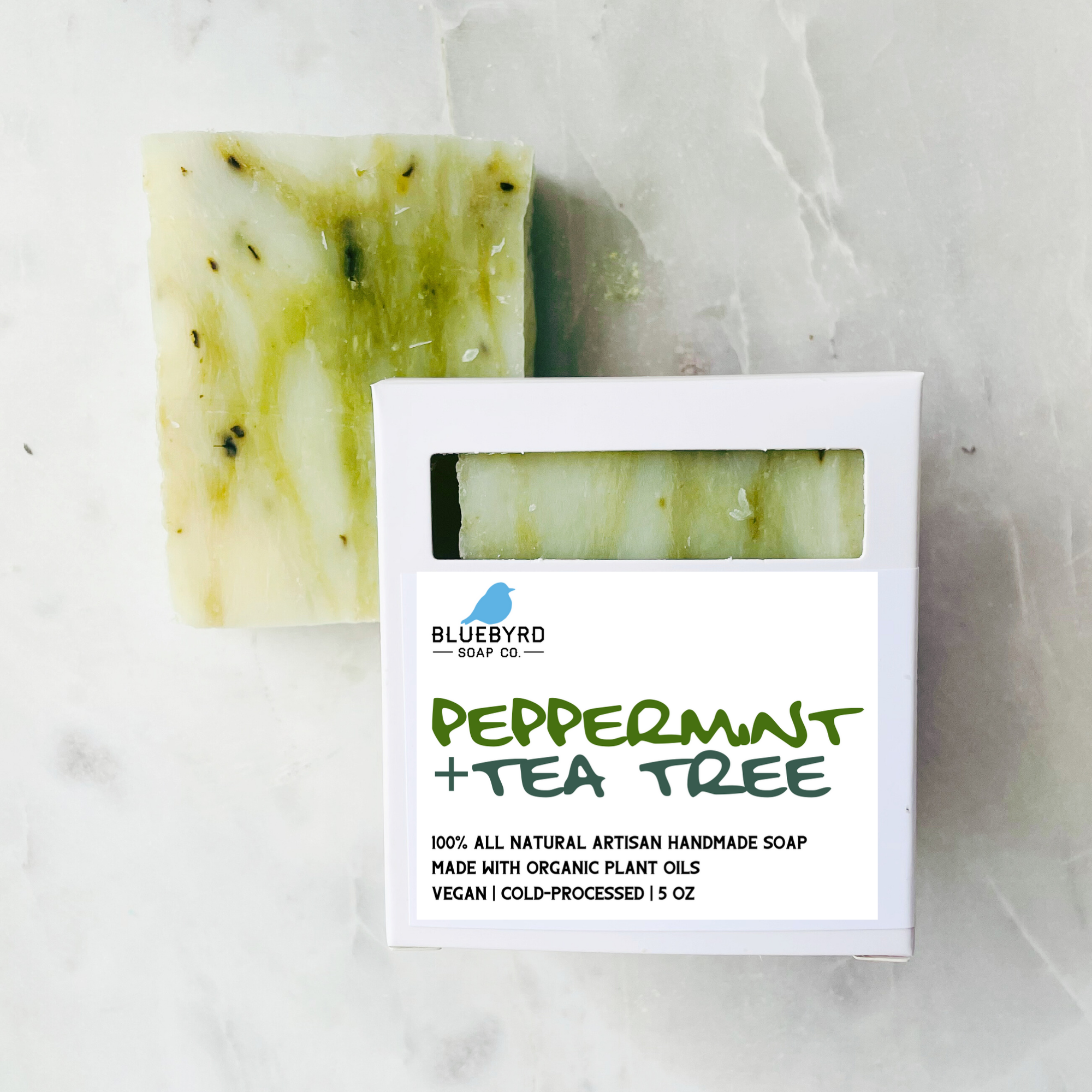 Peppermint Handcrafted Cold Pressed Soap