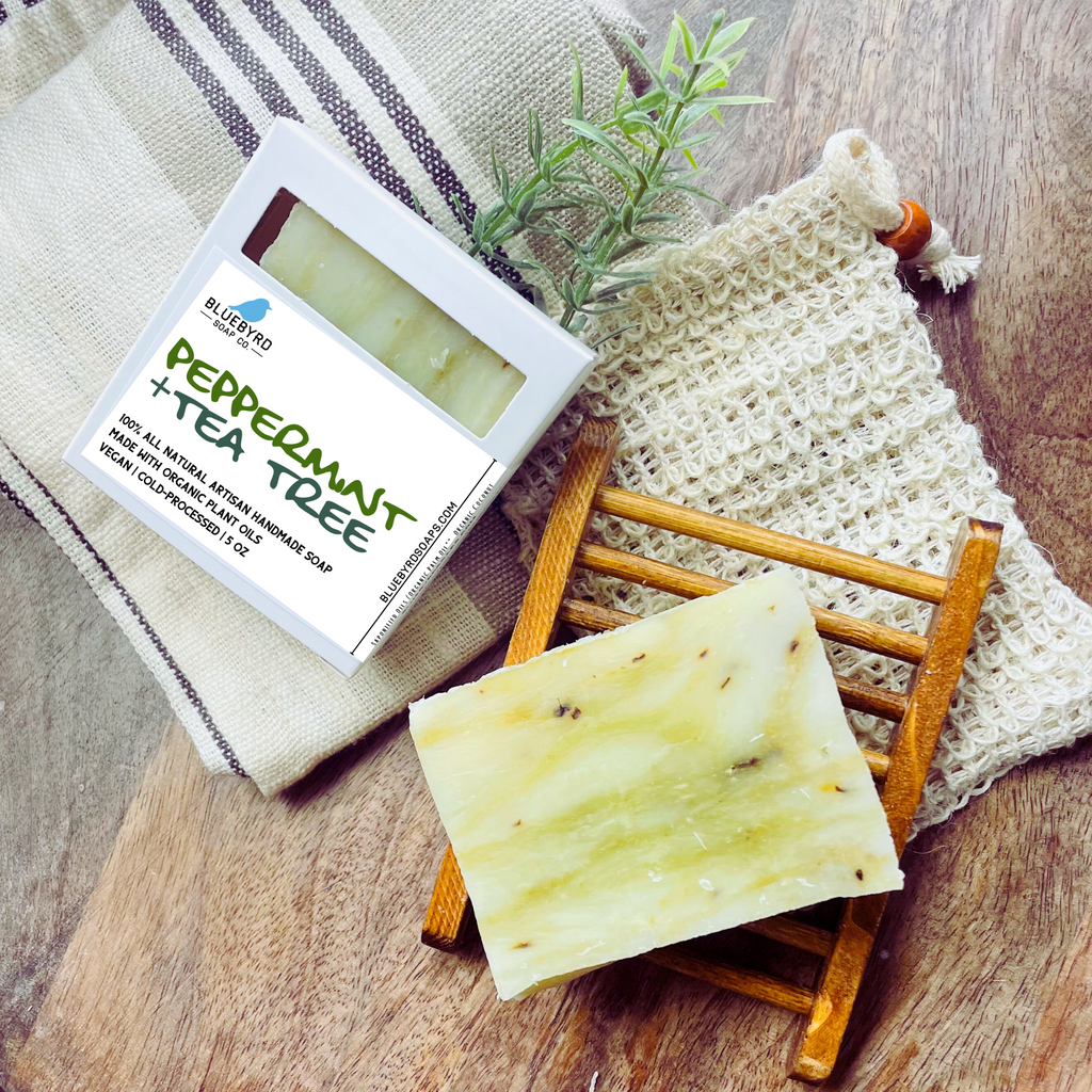 Peppermint Handcrafted Cold Pressed Soap