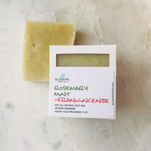 ROSEMARY MINT + FRANKINCENSE | Organic Soap Bar