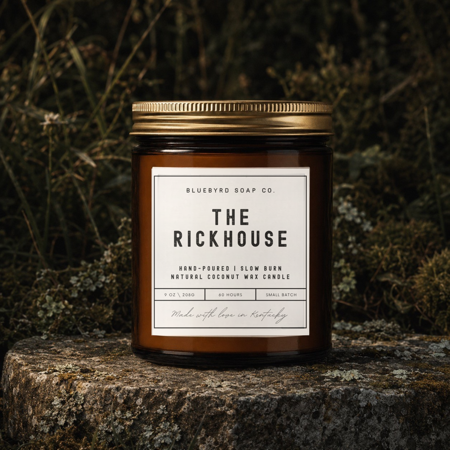 THE RICKHOUSE CANDLE | Hand-Poured Coconut Wax Blend 9oz.