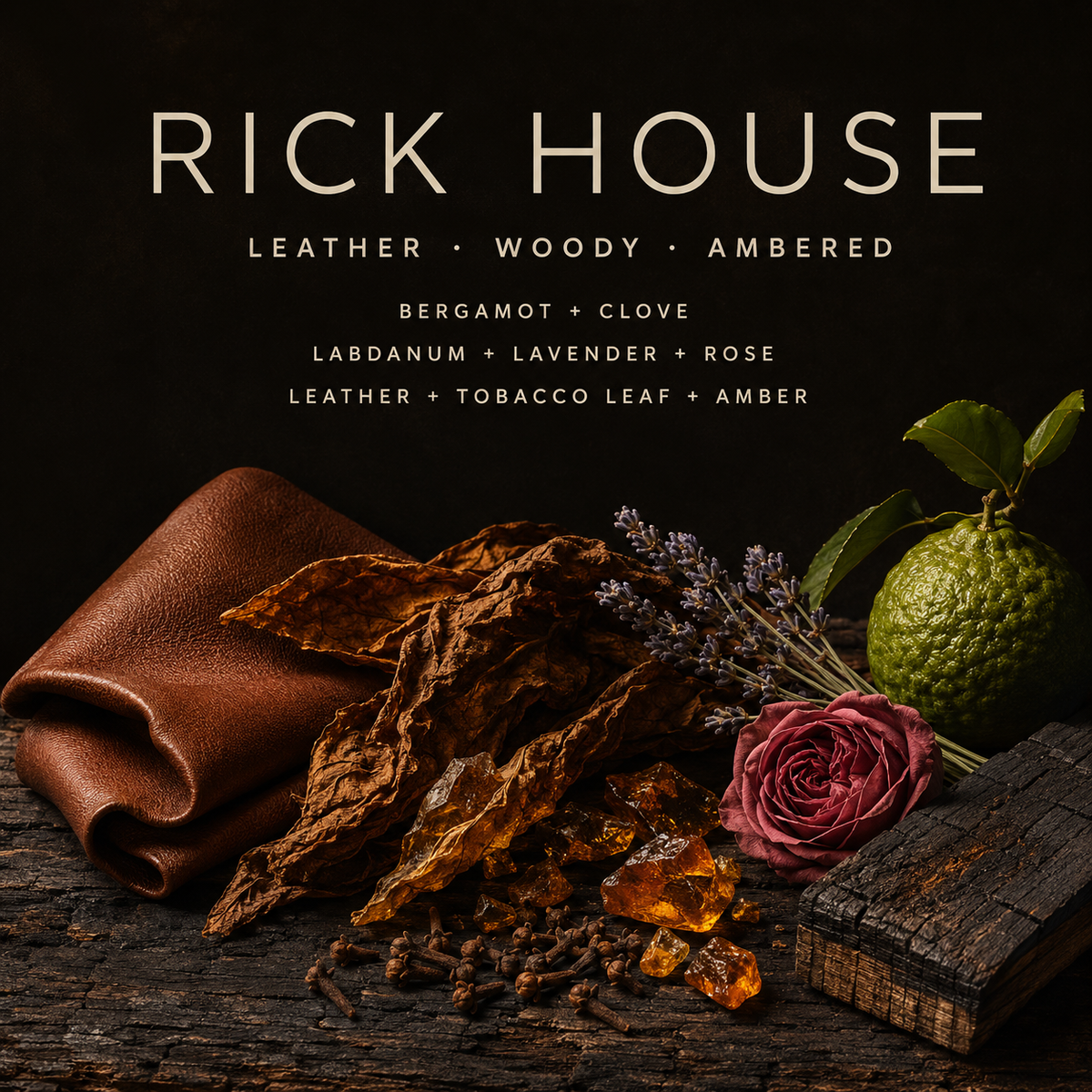 THE RICKHOUSE CANDLE | Hand-Poured Coconut Wax Blend 9oz.