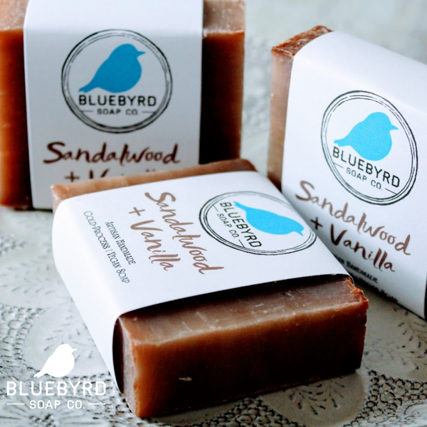 Popular with guys and gals alike, our Sandalwood & Vanilla blend is warm, sexy, inviting, and comforting. Our Skin moisturizing hand cut Body Soaps are handcrafted with natural ingredients. Organic Sandalwood and Vanilla Soap Bars for men and women