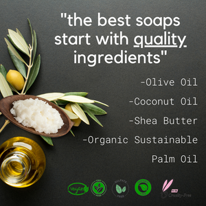 organic soap bars handmade, vegan all natural soap Contains no synthetic (man-made) materials. 