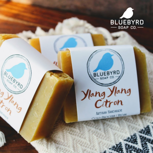 blue bird soap company ylang ylang citron, bluebyrd