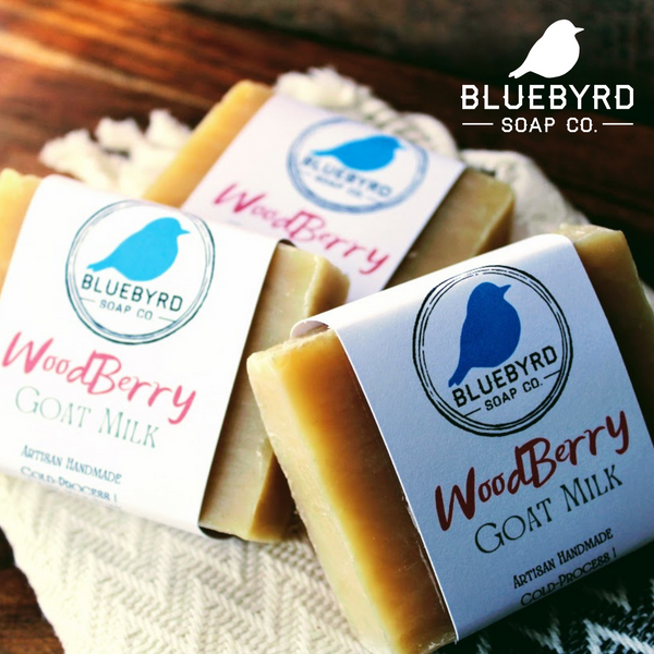 WOODBERRY Woodsy Grapefruit Scented Goat Milk Soap Bars, Handcrafted Pure Goat Milk Soap Bars for Men/Women, Luxury Goats Milk Bars Variety, goat milk soap bar, goat milk bath bars, wholesale goats milk, bulk goats milk soap, variety pack goats milk 