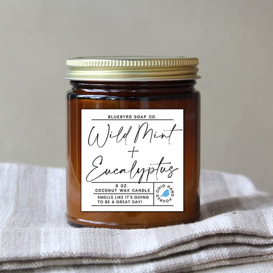 Wild Mint Eucalyptus Candle