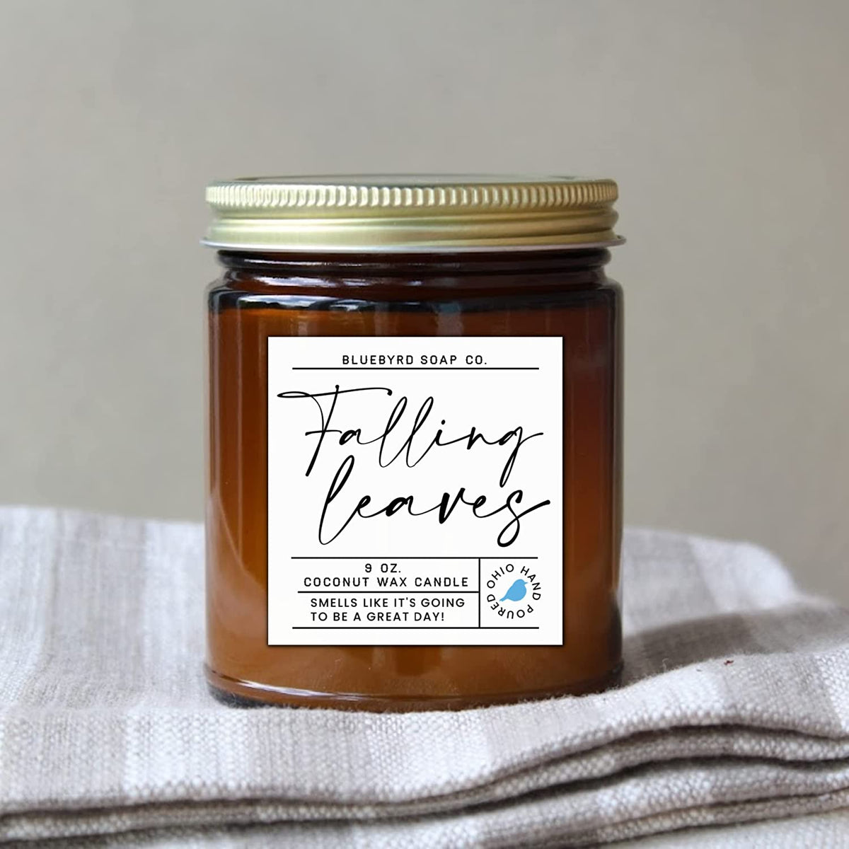 Falling Leaves Candle