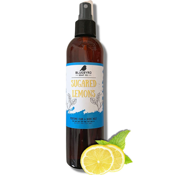 Sugared Lemons | Body Mist & Hair Perfume Spray, 8oz.