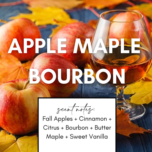 Apple Maple Bourbon Candle