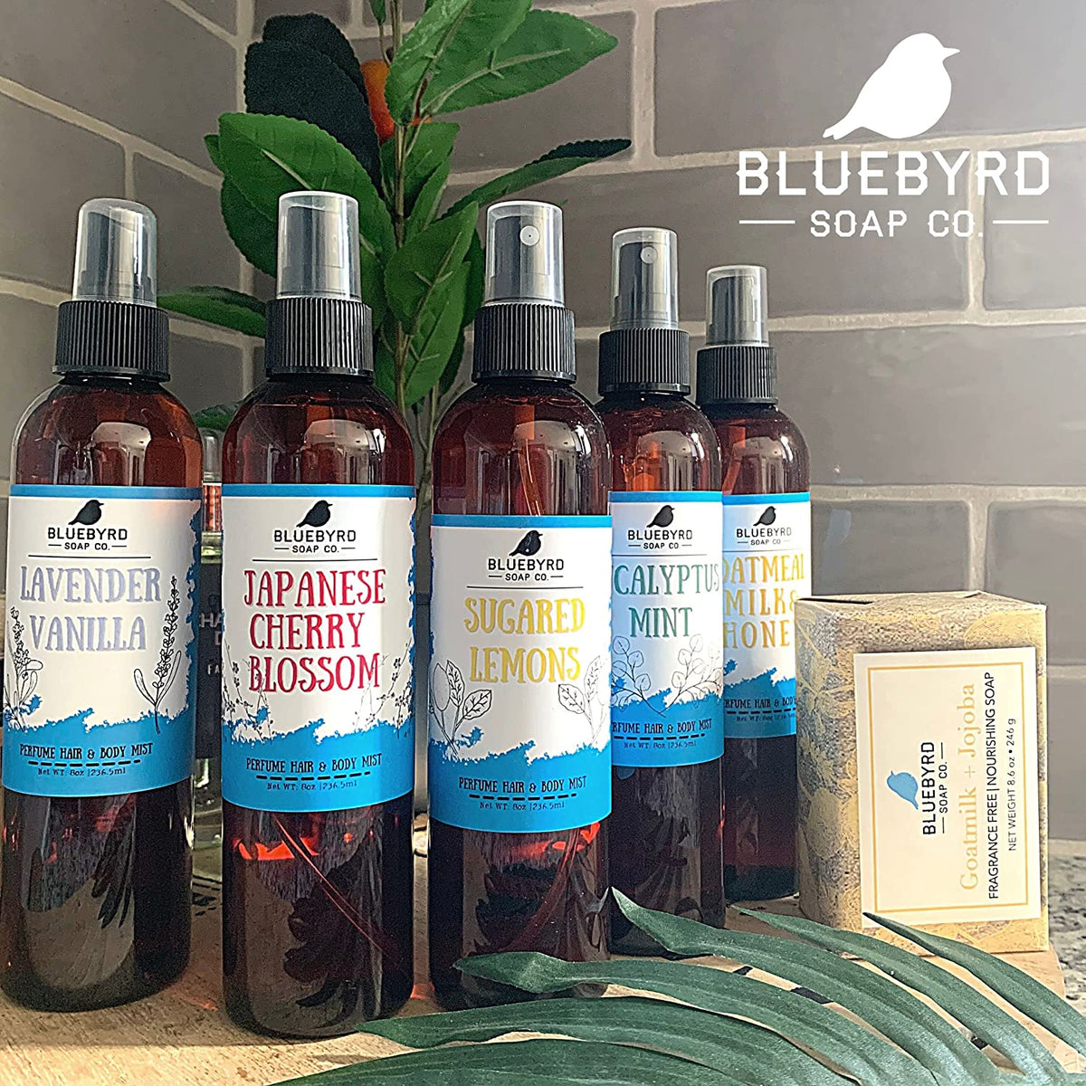 Sugared Lemons | Body Mist & Hair Perfume Spray, 8oz.