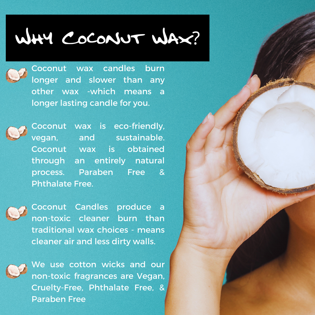 Benefits of Coconut Wax Candles Natural Eco Vegan Home Fragrance – Aromatyk